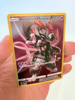 Armored Mewtwo SM228 Pokemon Promo Card Near Mint NM Condition - Image 3