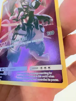 Armored Mewtwo SM228 Pokemon Promo Card Near Mint NM Condition - Image 4