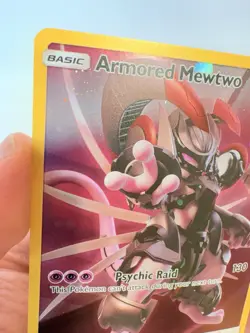 Armored Mewtwo SM228 Pokemon Promo Card Near Mint NM Condition - Image 5