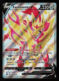 Zamazenta V (Shiny) - SWSH293 SWSH: Sword & Shield Promo Cards Pokemon TCG NM - Image 1
