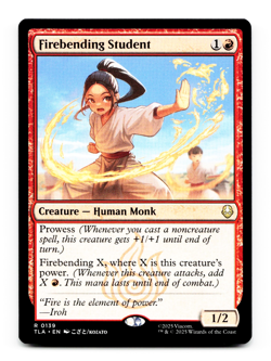 Firebending Student [Avatar: The Last Airbender] MTG Magic - NM/M ?? - Image 1