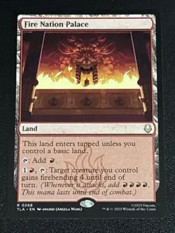 MTG Avatar: The Last Airbender Fire Nation Palace 0268 NM Rare - Image 1