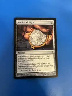 1x MTG Amulet of Vigor - Worldwake (WWK) #121 - Magic the Gathering - Image 1