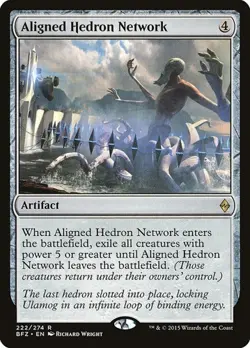 1x Aligned Hedron Network NM Eng MTG - Battle for Zendikar - Image 1