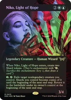 Niko, Light of Hope (Showcase) 410 Foil MTG Duskmourn Magic - Image 1