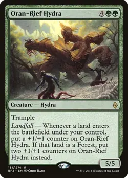 1x Oran-Rief Hydra NM Eng MTG - Battle for Zendikar - Image 1