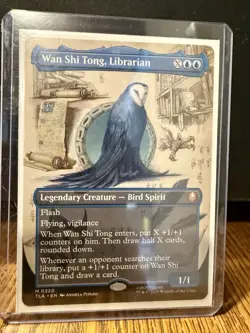 Magic: The Gathering Wan Shi Tong, Librarian (borderless) #320 Regular - Image 1