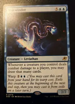 Starwinder 0079 Rare Edge Of Eternities Magic: The Gathering - Image 1