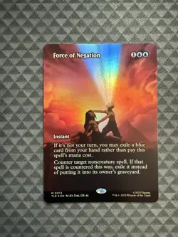 MTG Force of Negation #0013 Foil Bord. M Avatar: The Last Airbender: E-L (TLE) - Image 1