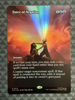 MTG Force of Negation #0013 Foil Bord. M Avatar: The Last Airbender: E-L (TLE) - Image 2