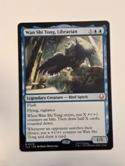 Magic the Gathering Avatar The Last Airbender Wan Shi Tong Librarian #78 - Image 1