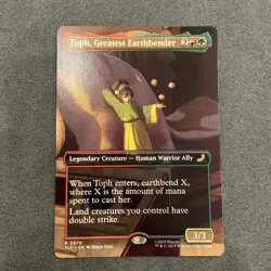 MTG Toph, Greatest Earthbender TLE #0070 NM Regular Borderless - Image 1