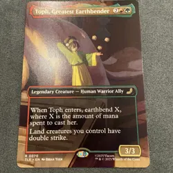 MTG Toph, Greatest Earthbender TLE #0070 NM Regular Borderless - Image 2