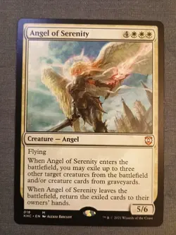 Angel of Serenity Commander: Kaldheim Regular NM R 018 - Image 1