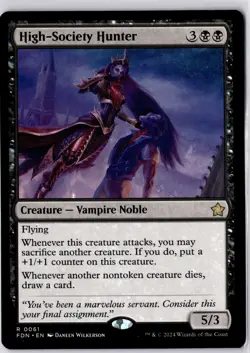 High-Society Hunter Foundations Regular NM R 0061 - Image 1