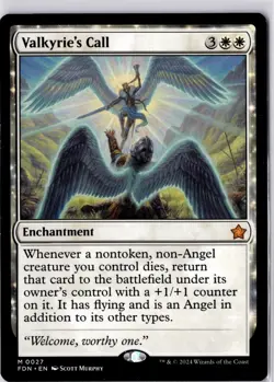 Valkyrie's Call Foundations Regular NM Mythic 0027 - Image 1