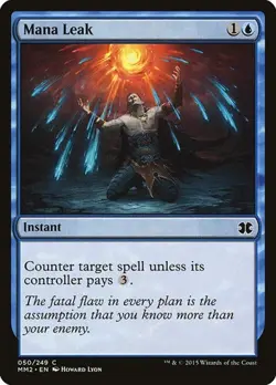 1x Mana Leak NM Eng MTG - Modern Masters 2015 - Image 1