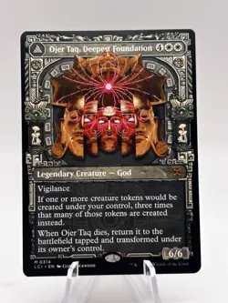 Ojer Taq, Deepest Foundation 0314 Showcase Lost Caverns Of Ixalan LCI MTG NM - Image 1