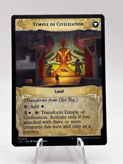 Ojer Taq, Deepest Foundation 0314 Showcase Lost Caverns Of Ixalan LCI MTG NM - Image 2