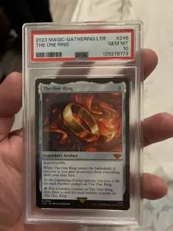 2023 Magic The Gathering The One Ring Graded PSA 10 Gem Mint - Image 1