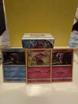 Snubbull 15/18, SM200 and Psyduck SM199 Detective Pikachu Holo - Pokemon TCG - Image 1