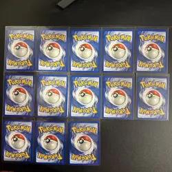 Pokemon Neo Genesis Unlimited Non Holo Vintage Lot (13 Cards) LP - Image 2