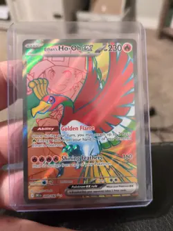 Ethan's Ho-Oh ex 209/182 Holo Full Art SV Destined Rivals Pokemon TCG NM - Image 1