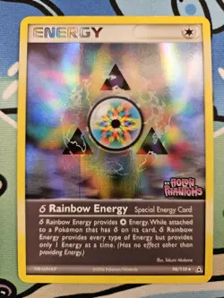 Pokemon TCG: Delta Rainbow Energy Stamped Reverse Holo (98/110) Holon Phantoms - Image 2
