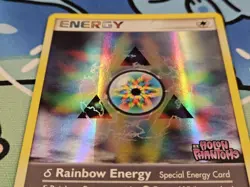 Pokemon TCG: Delta Rainbow Energy Stamped Reverse Holo (98/110) Holon Phantoms - Image 3