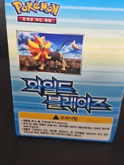 Pokemon KOREAN XY2 WILD BLAZE Booster BOX ! Ultra Rare! (Read Description) - Image 4