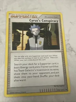 Pokemon CYRUS'S CONSPIRACY 105/127 Uncommon (2009 Platinum) NM/Near Mint - Image 1