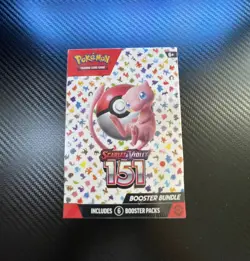 Pokemon TCG 151 Scarlet and Violet Booster Bundle 6 Packs NEW SEALED 820650853210 - Image 1