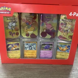 Set of 2 Sam’s Club Pokemon Scarlet & Violet 151 Mini Tin 4-Packs - 8 Tins Total - Image 3