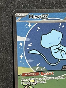 Pokemon Mew ex 232/091 Paldean Fates Bubble Mew ENG - Lp - Image 4