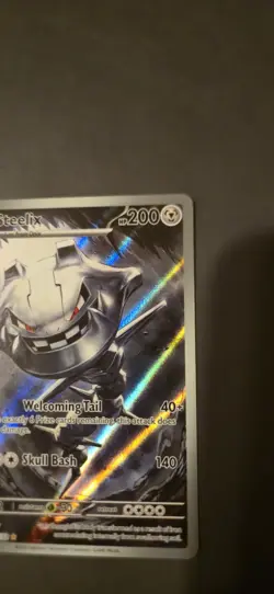 Steelix 150/132 Illustration Rare Pokemon Mega Evolution - Image 4