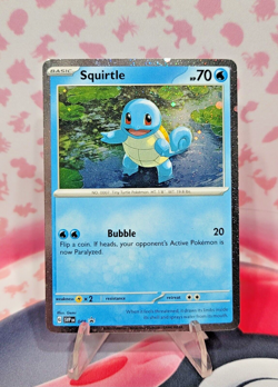 Squirtle 048 SVP Black Star Promo Cosmo Holo Pokemon TCG NM - Image 1
