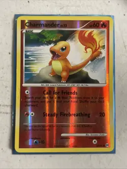 Hp Charmander Lv 13 59/99 Reverse Holo Platinum Arceus Pokemon TCG - Image 1