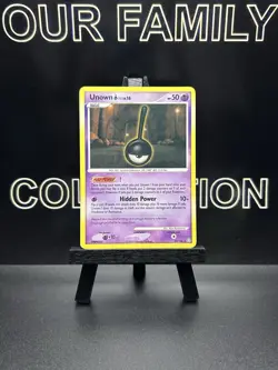 Pokemon TCG - Unown ! 42/146 Regular Rare - 2008 D&P Legends Awakened LP - Image 1