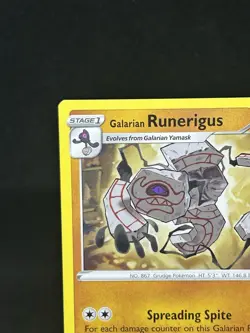 Pokemon - Galarian Runerigus - # 102/192 - 2023 Trick or Trade - Stage 1 - Image 2