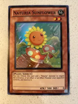 Naturia Sunflower - HA03-EN011 - Unlimited - Super Rare - NM - Image 1
