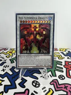 YUGIOH RED SUPERNOVA DRAGON ULTRA RARE GFTP-EN045 • NM/M • - Image 1