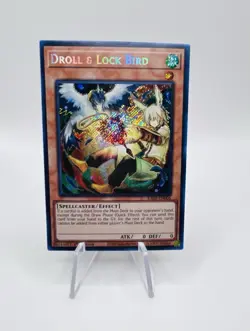 3x Droll & Lock Bird Alt Art Secret Rare RA02-EN006 Yugioh Tcg - Image 2