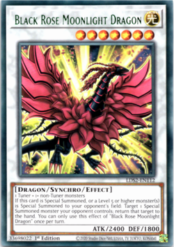 Black Rose Moonlight Dragon (Green) [LDS2-EN112] Ultra Rare Limited Editi Yugioh - Image 1