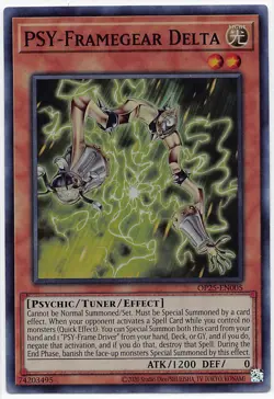 PSY-Framegear Delta Super Rare OTS Tournament Pack 25 OP25-EN005 NM - Image 1