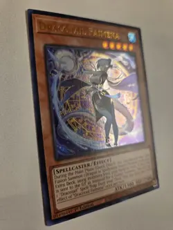 Dracotail Faimena JUSH-EN002 Ultra Rare Yugioh 1st Edition Justice Hunters Mint - Image 2