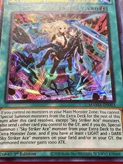 3x Sky Striker Mobilize - Linkage! | Ultra Rare | NM | 1st Edition | YuGiOh! - Image 2