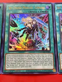 3x Sky Striker Mobilize - Linkage! | Ultra Rare | NM | 1st Edition | YuGiOh! - Image 5