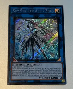 Yugioh Sky Striker Ace = Zero, DUAD-EN049, Secret Rare, 1st Ed NM! - Image 1
