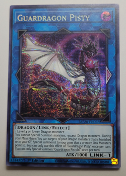 Yu-Gi-Oh Guardragon Pisty 1st Ed Secret Rare MP20-EN022 - Image 1