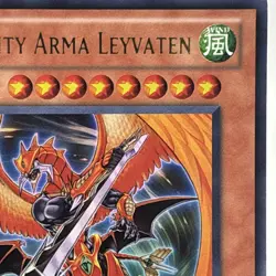 YuGiOh Dragunity Arma Leyvaten Ultra Rare 1st Edition SDDL-EN001 Near Mint Game. - Image 3